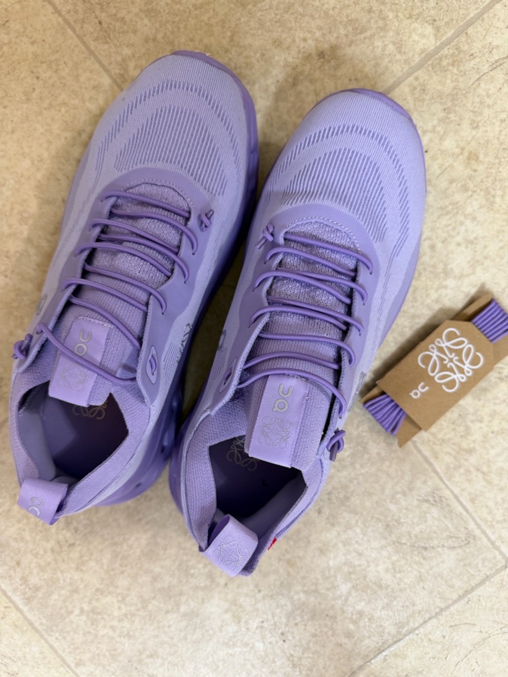 On Cloud x Loewe Collab Women's Athletic Shoes - Lavender - Picture 4 of 7